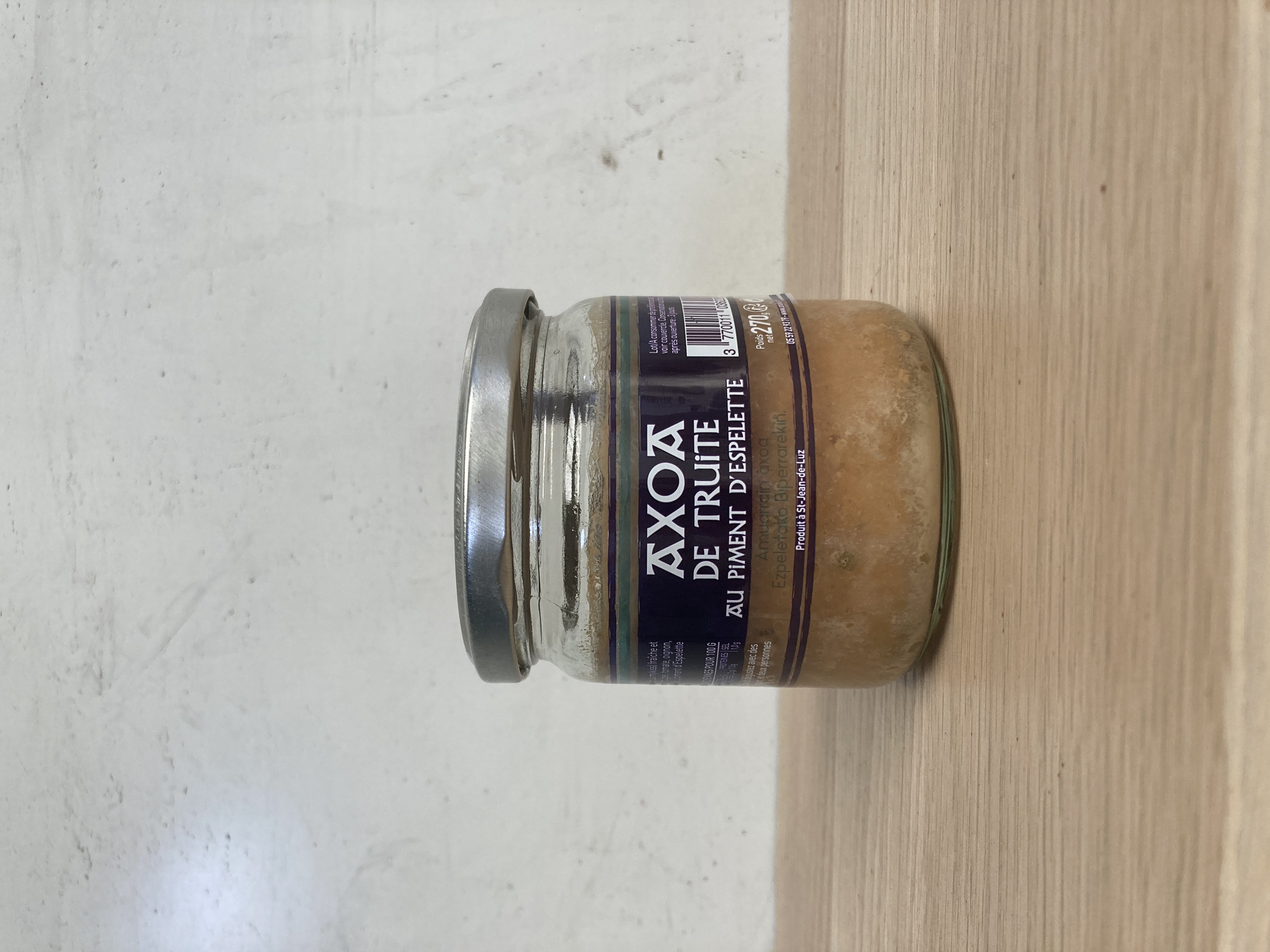 Axoa de Truite au Piment d'Espelette 270g