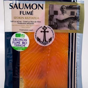 Saumon Fumé Bio, 4/5 Tranches 150g