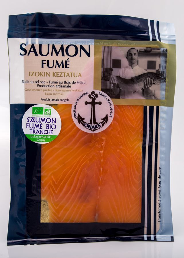Saumon Fumé Bio, 4/5 Tranches 150g