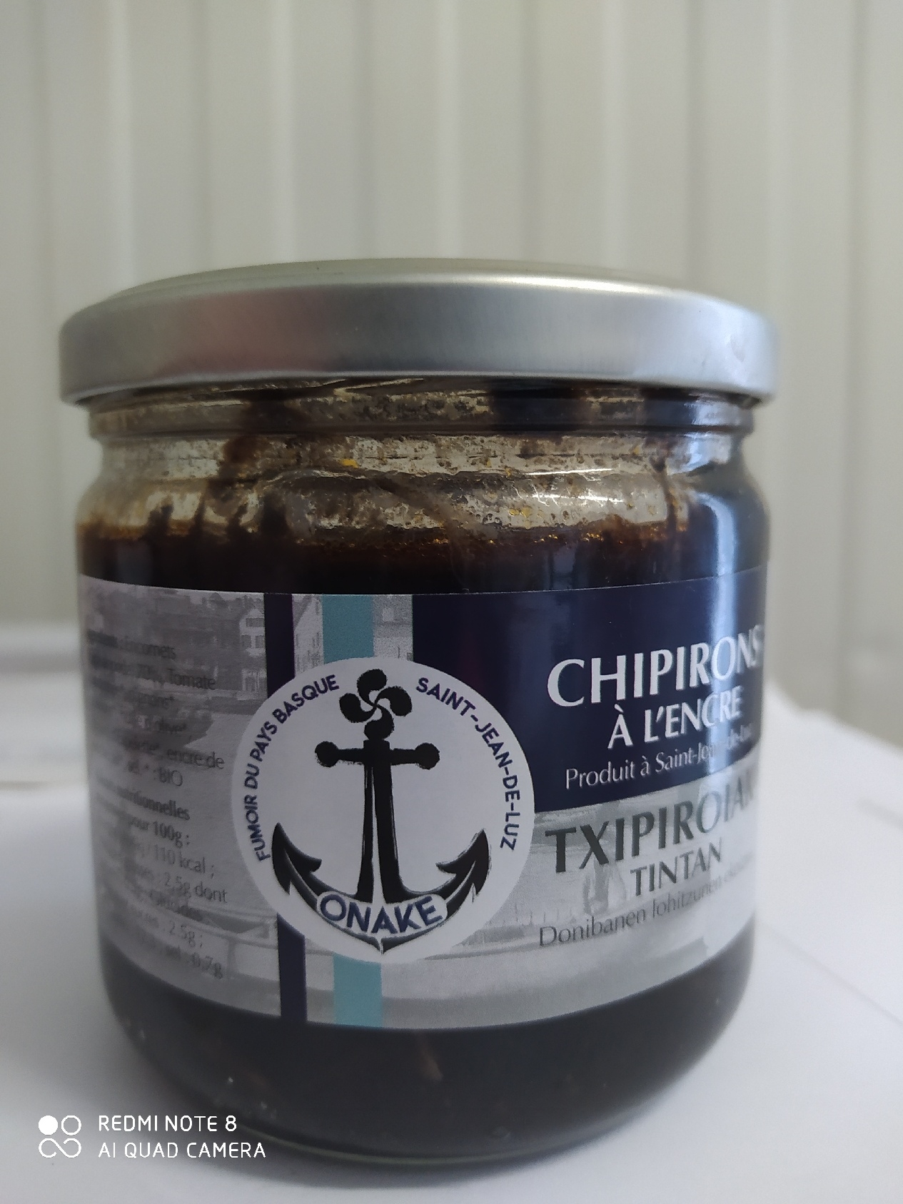 Chipirons à l'encre, 300g