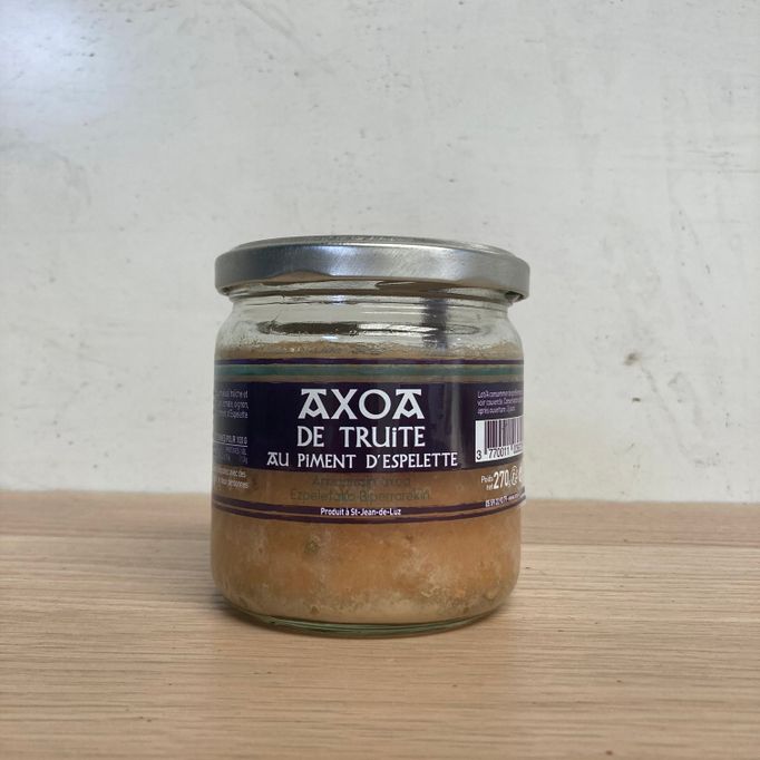 Axoa de Truite au Piment d'Espelette 270g