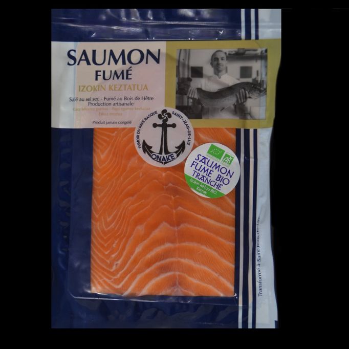 Saumon Fumé Bio, 4/5 Tranches 150g